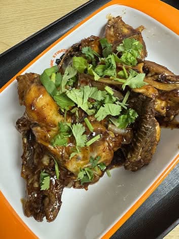 Sweet and Spicy Chicken Ribs 甜辣炒鸡架